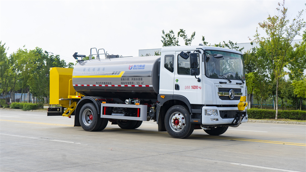 100K防撞灑水車-旺龍凱力東風D9防撞緩沖車廠家價格